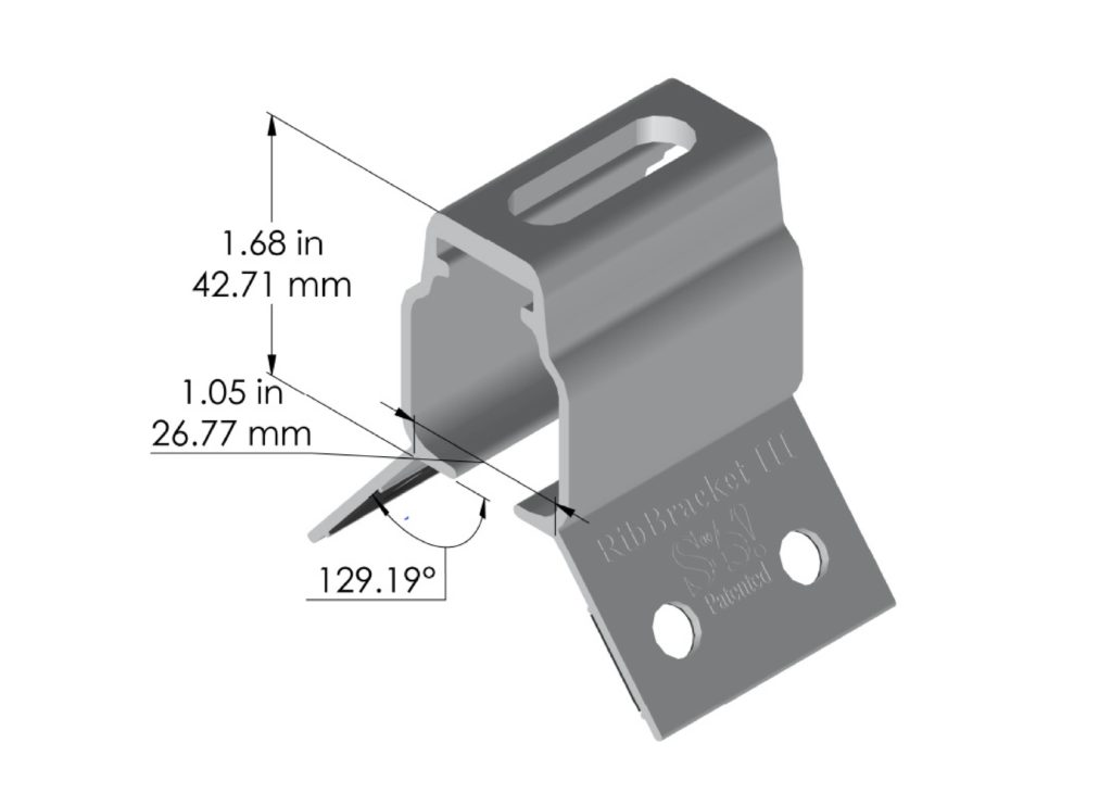 RibBracket-III S-5! RibBracket III Diagram