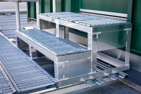 LMCurbs Roofwalk System Custom-Step LMCurbs Roofwalk System Custom-Step