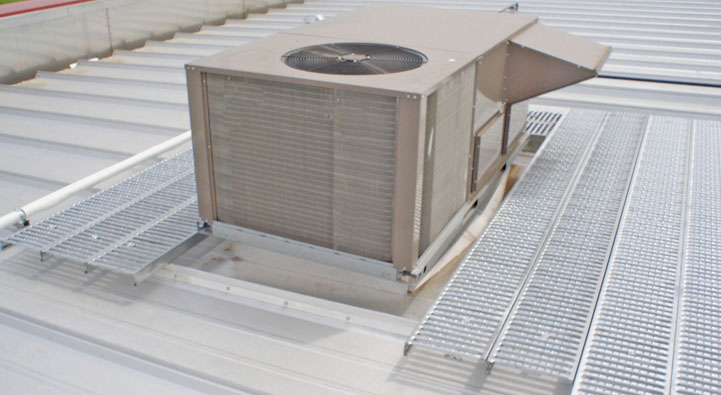 Roof Walk around HVAC Roof Walk around HVAC