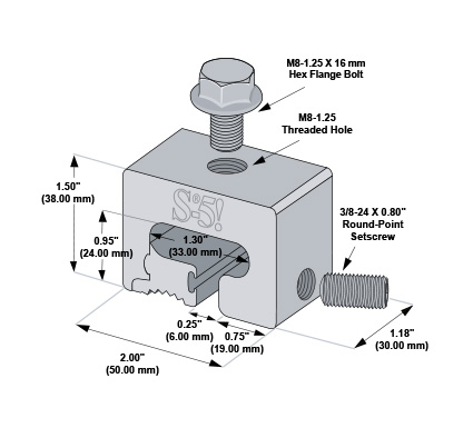 s5t_3 S-5! S-5-T Mini Utility Clamp Diagram