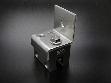 LMCurbs Anchor Bracket U attached to S-5-U Vertical